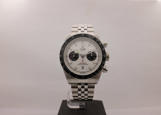 Tudor Black Bay Chronograph Steel White 41MM M79360N-0014 Box Papers 2025