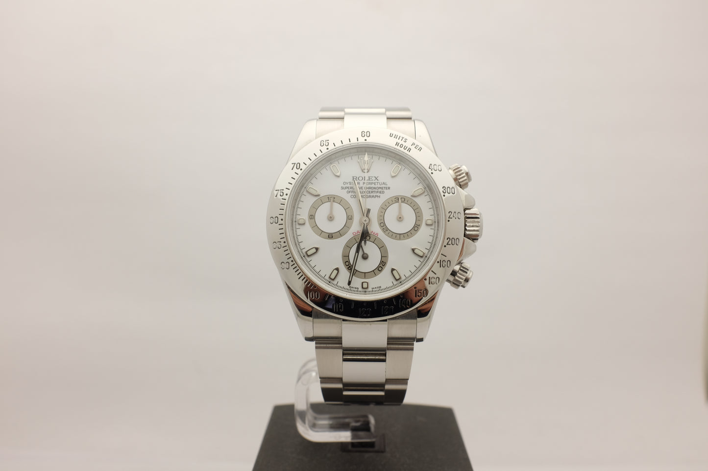 Rolex Cosmograph Daytona Steel White 40MM 116520