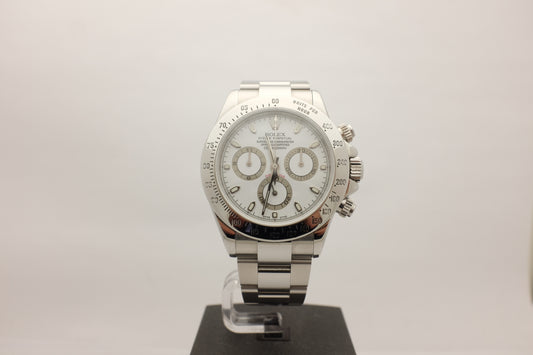Rolex Cosmograph Daytona Steel White 40MM 116520
