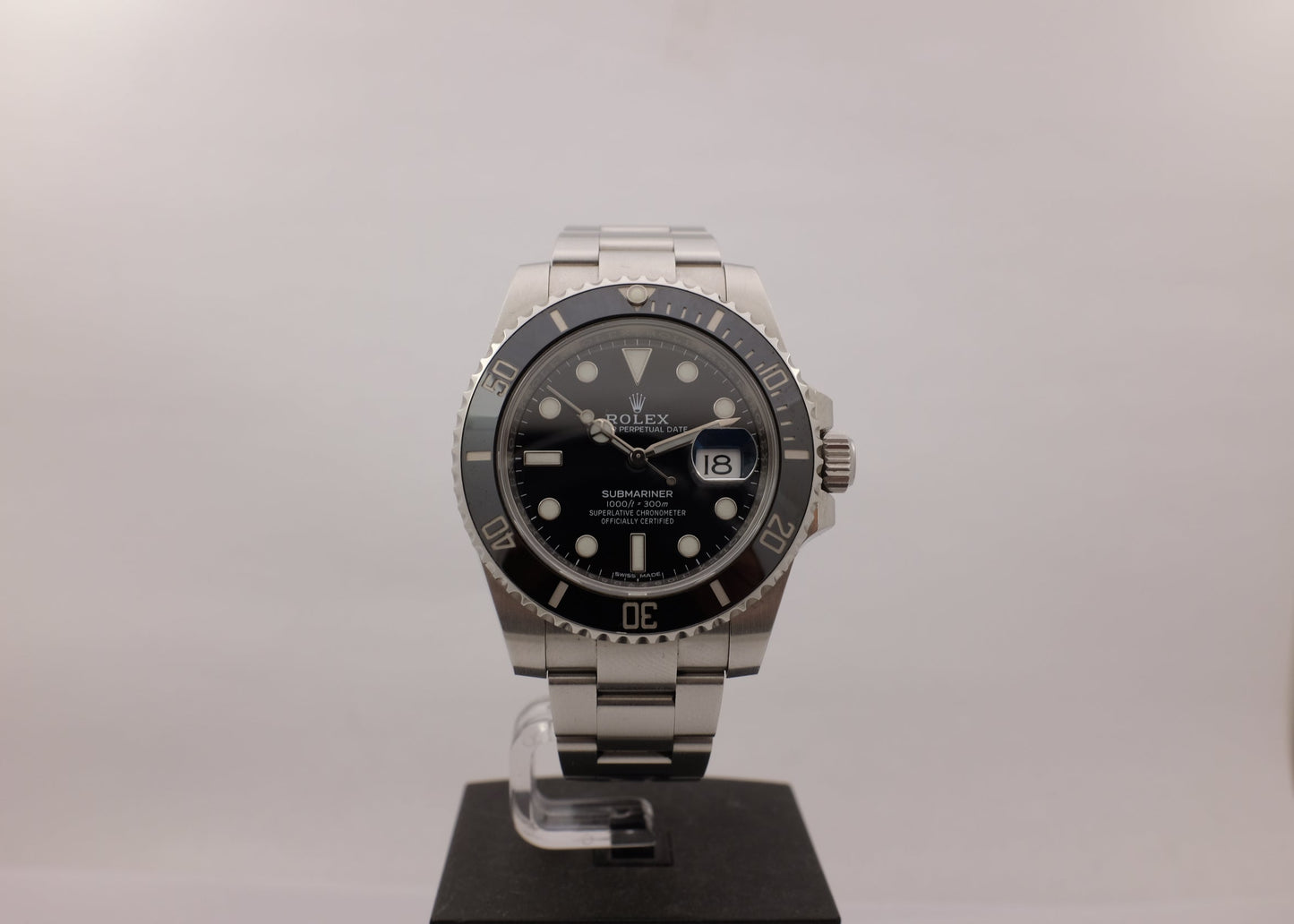 Rolex Submariner Black Ceramic Date 40MM 116610LN Box Papers 2017
