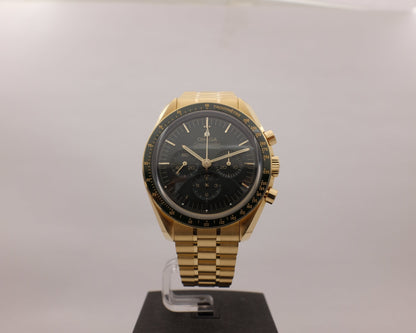 Omega Speedmaster Moonwatch 18K Yellow Gold Moonshine 42MM 310.60.42.50.10.001 Box Papers 2020