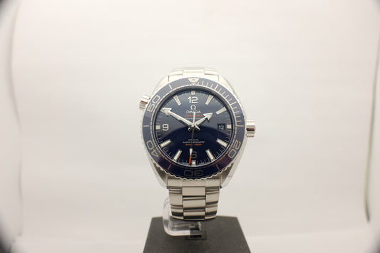 Omega Seamaster Planet Ocean Blue Ceramic 43MM 215.30.44.21.03.001 Box Papers 2020
