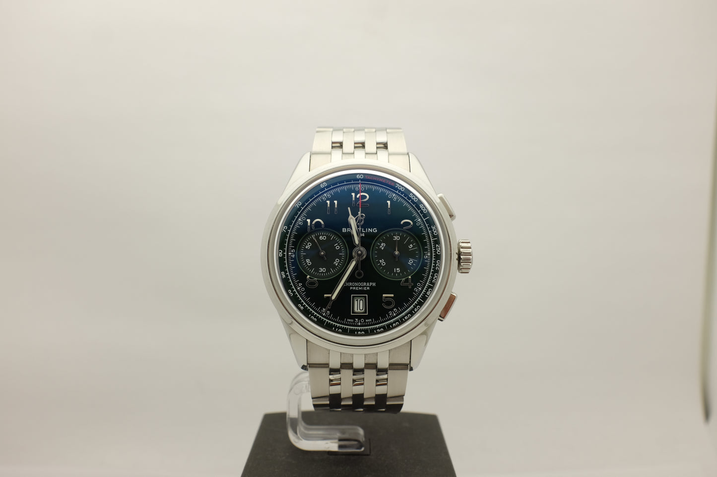 Breitling Premier B01 Chronograph Green 42MM AB0145371L1A1 Box Papers 2025
