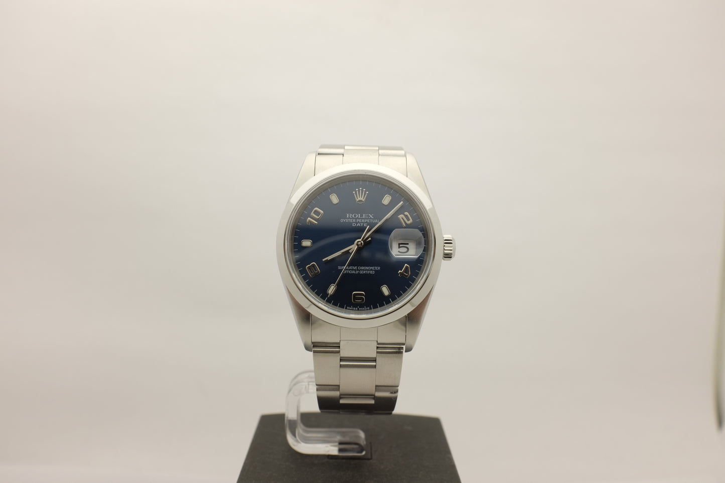Rolex Oyster Perpetual Date Steel 34MM 15200 Box Papers