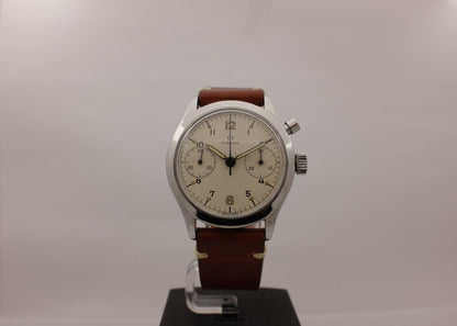 Omega RCAF Monopusher Chronograph 1960's 38MM