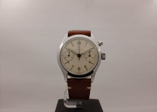 Omega RCAF Monopusher Chronograph 1960's 38MM