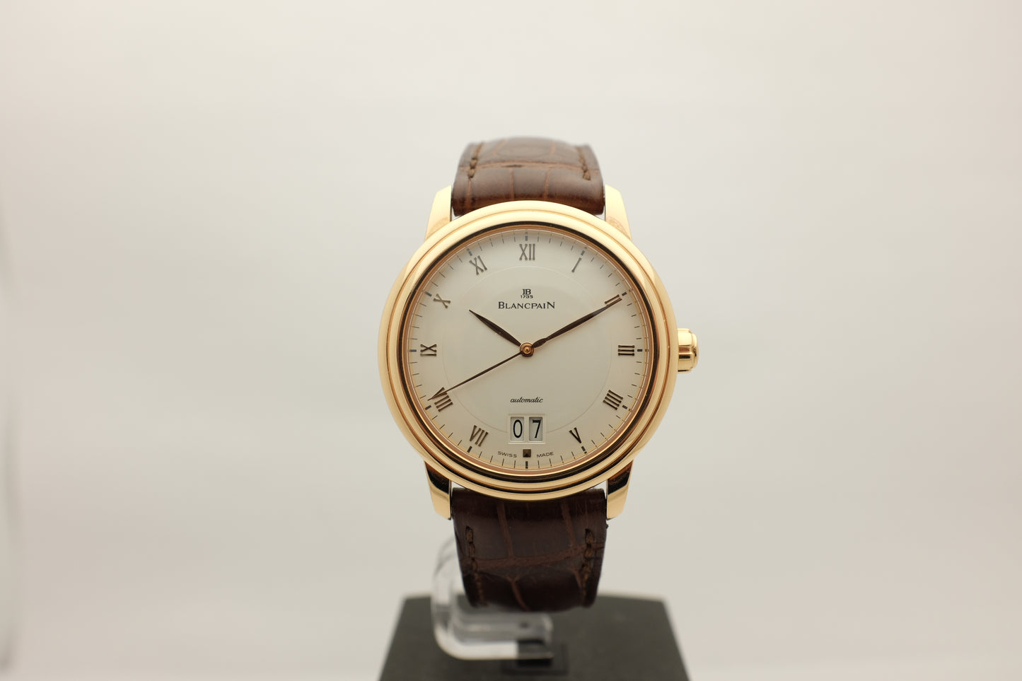 Blancpain Villeret 18kt Rose Gold 38MM 6850-3642-55