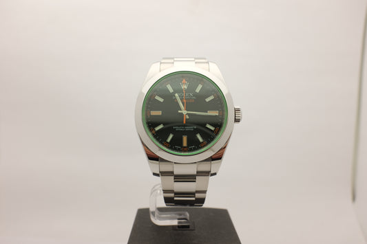 Rolex Milgauss Green Sapphire 40MM 116400GV
