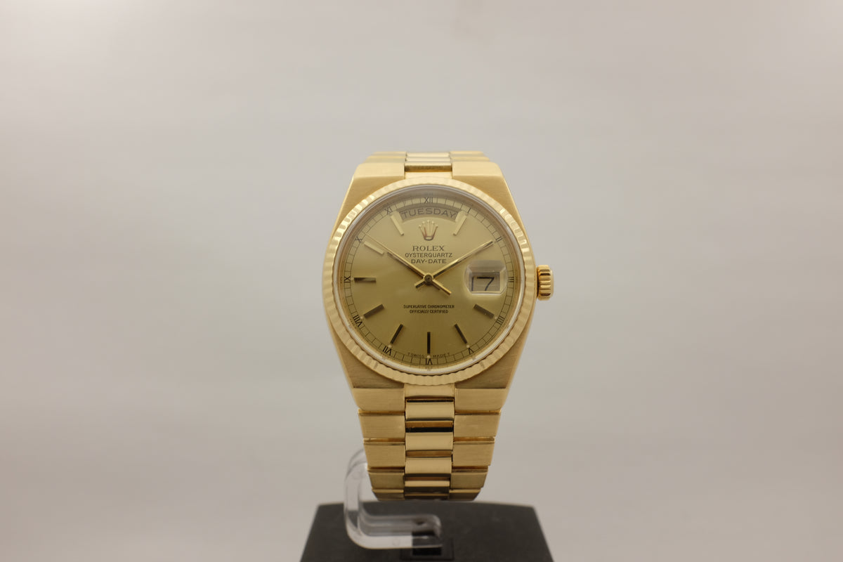 Rolex Day Date President Yellow Gold Oyster Quartz 36MM