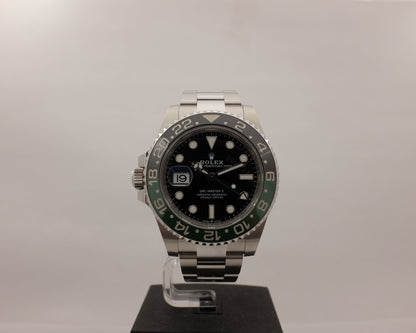 Rolex GMT Master II Black & Green Ceramic 40MM 126720VTNR Box Papers 2024