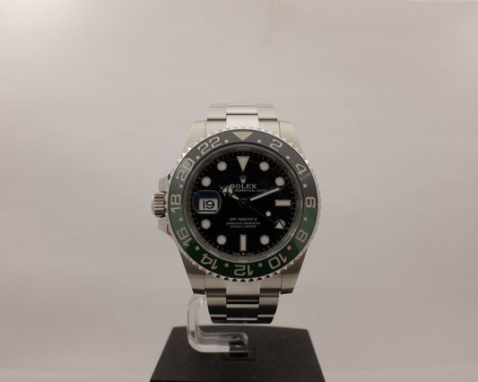Rolex GMT Master II Black & Green Ceramic 40MM 126720VTNR Box Papers 2024