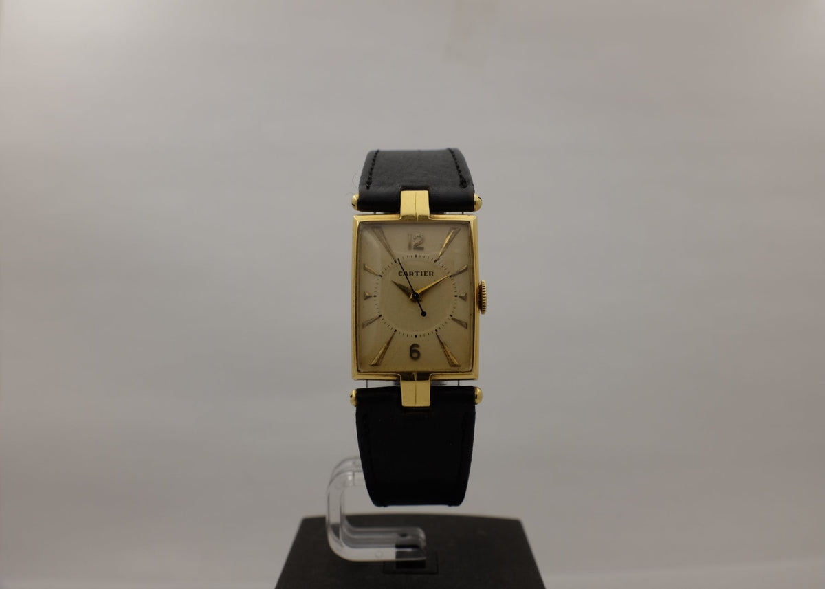 Cartier Tank 18K Yellow Gold 1940's 20mm X 26mm 2076
