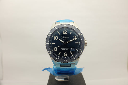 Glashutte SeaQ Panorama Date 43MM 1-36-13-02-81-70 Box Papers 2019 BRAND NEW