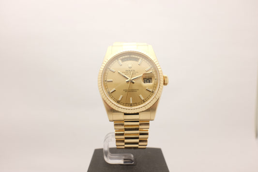 Rolex Day Date President Yellow Gold 36MM Box Papers 2011
