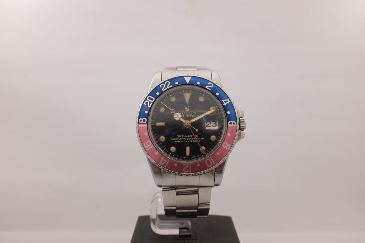 Rolex GMT Master Cadran Doré 1675 1,2M CIRCA 1965