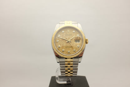 Rolex Datejust 18kt Steel Jubilee 36MM 116233