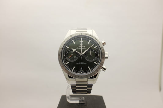 Omega Speedmaster 57 Green Chronograph 40MM 332.10.41.51.10.001 Box Papers 2023