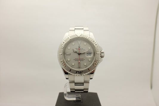 Rolex Yachtmaster Steel Platinum 40MM 16622