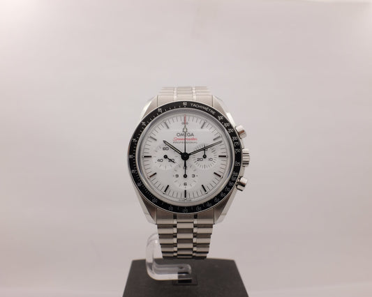 Omega Speedmaster Moonwatch White 42MM 310.30.42.50.04.001 Box Papers 2024