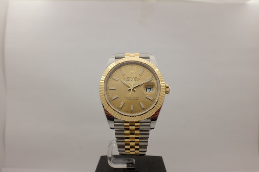 Rolex Datejust Yellow Gold Steel 41MM 126333 Box Papers 2026