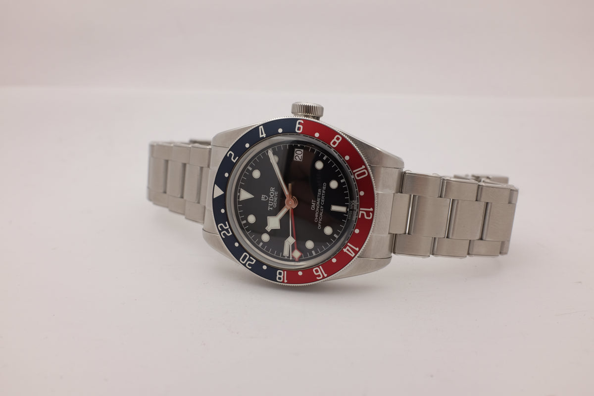 Tudor Black Bay GMT Pepsi 41MM 79830RB Box Papers 2021