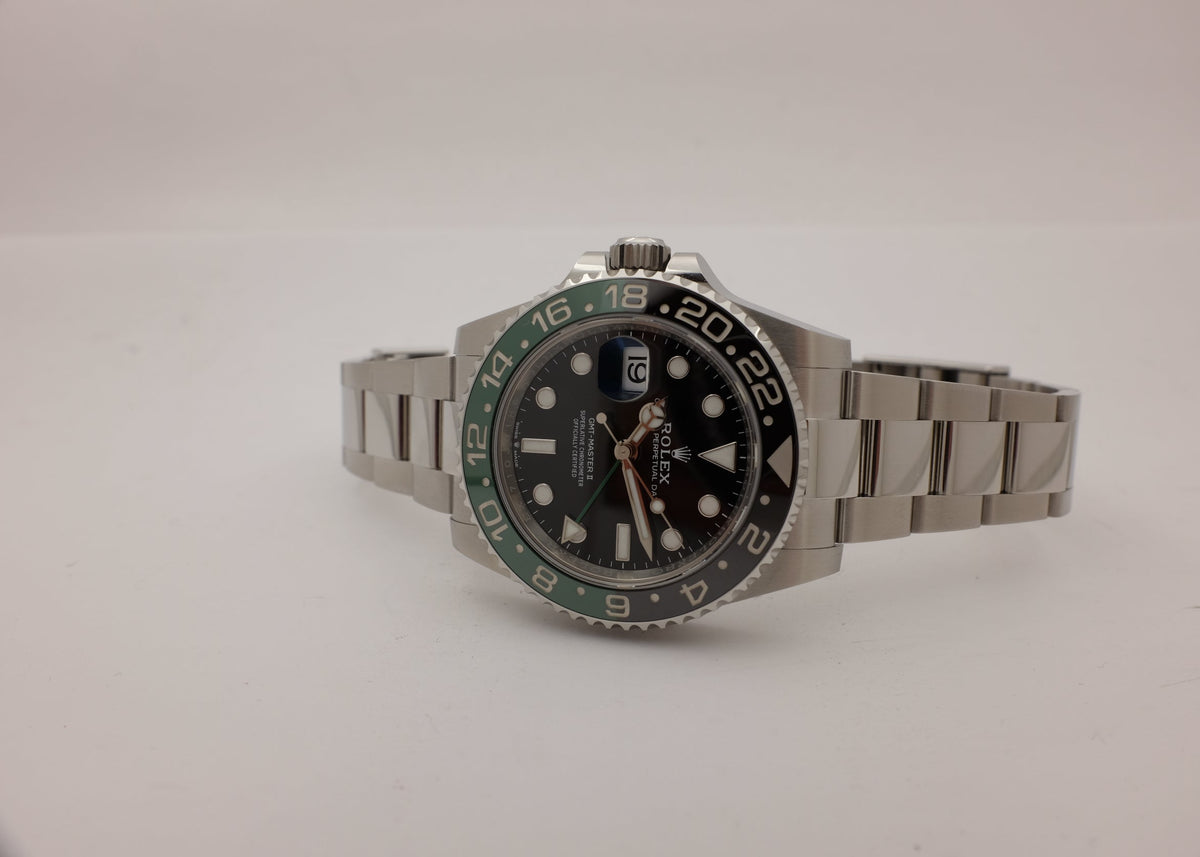 Rolex GMT Master II Black & Green Ceramic 40MM 126720VTNR Box Papers 2024
