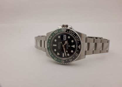 Rolex GMT Master II Black & Green Ceramic 40MM 126720VTNR Box Papers 2024