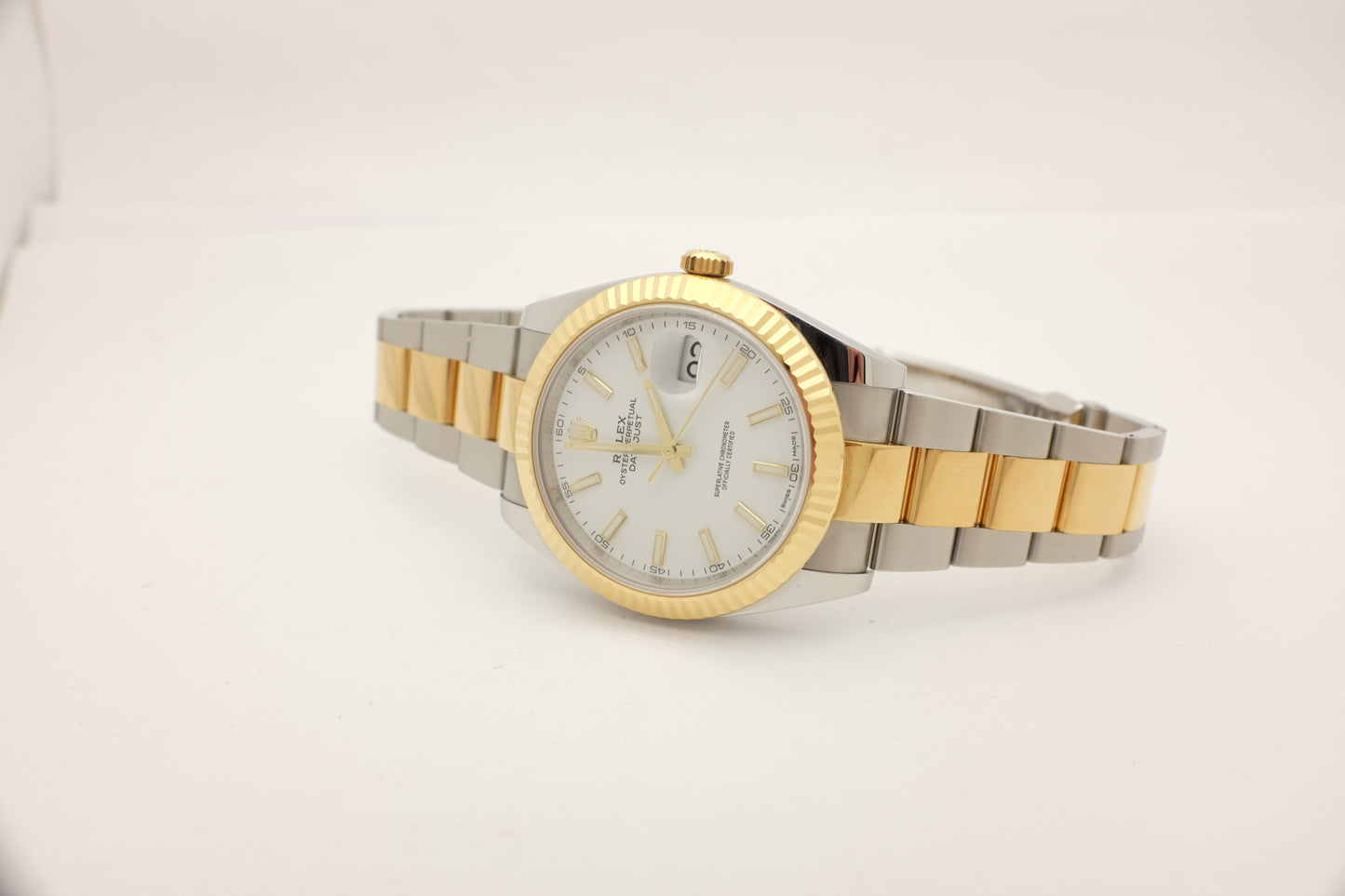 Rolex Datejust 41MM 18Kt Steel 126334 Box Papers 2019