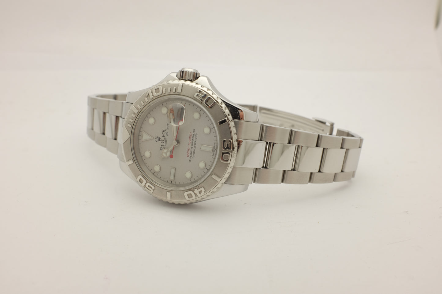 Rolex Yachtmaster Steel Platinum 40MM 16622
