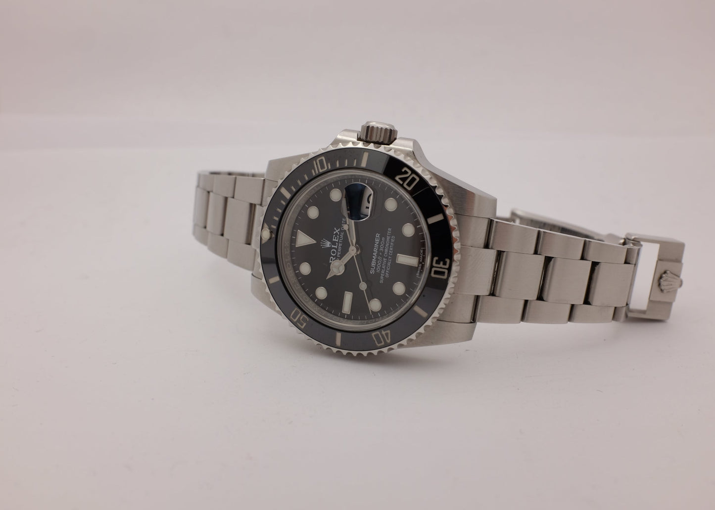 Rolex Submariner Black Ceramic Date 40MM 116610LN Box Papers 2017