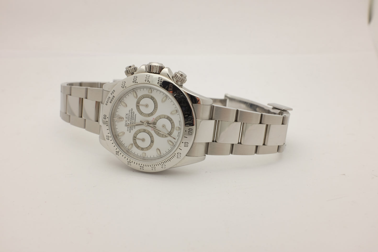 Rolex Cosmograph Daytona Steel White 40MM 116520