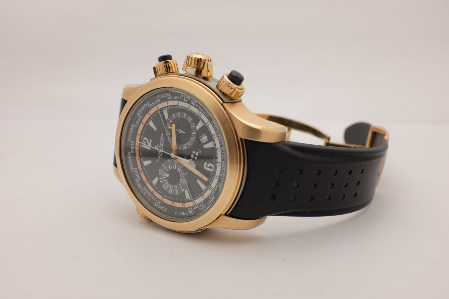 Jaeger-LeCoultre Master Compressor Extreme World 18K Rose Gold Valentino Rossi 46MM Q176247V Box Papers 2007