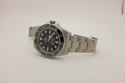 Rolex Submariner Steel No Date Ceramic 41MM 124060 Box Papers 2021