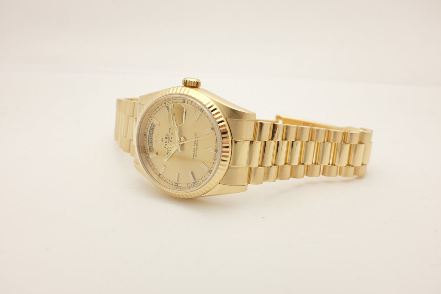 Rolex Day Date President Yellow Gold 36MM Box Papers 2011