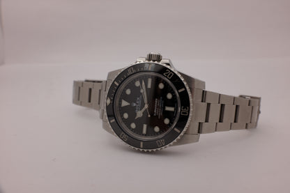 Rolex Submariner No Date Steel Ceramic 40MM 114060