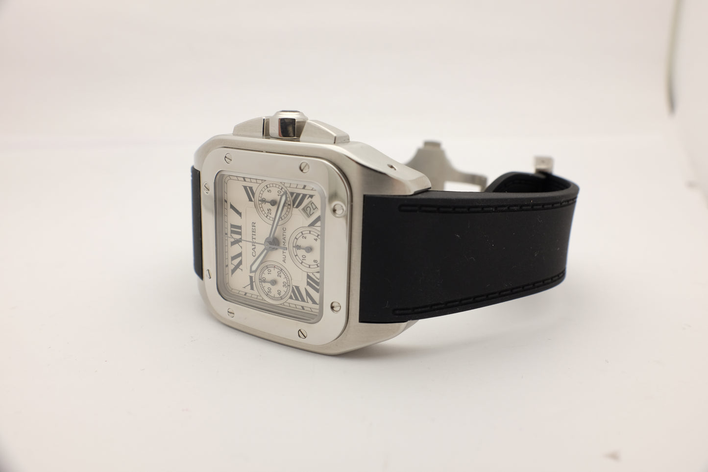 Cartier Santos 100 XL Chronograph W20090X8