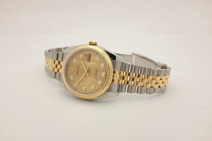 Rolex Datejust 18kt Steel Jubilee 36MM 116233