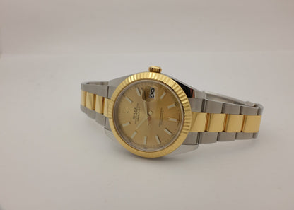 Rolex Datejust Yellow Gold Steel 41MM 126333 Box Papers 2021