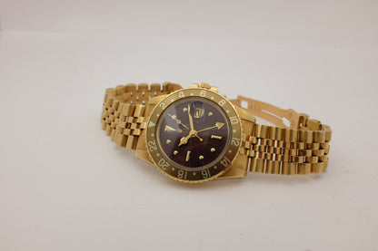 Rolex GMT Master 18K Yellow Gold 1675