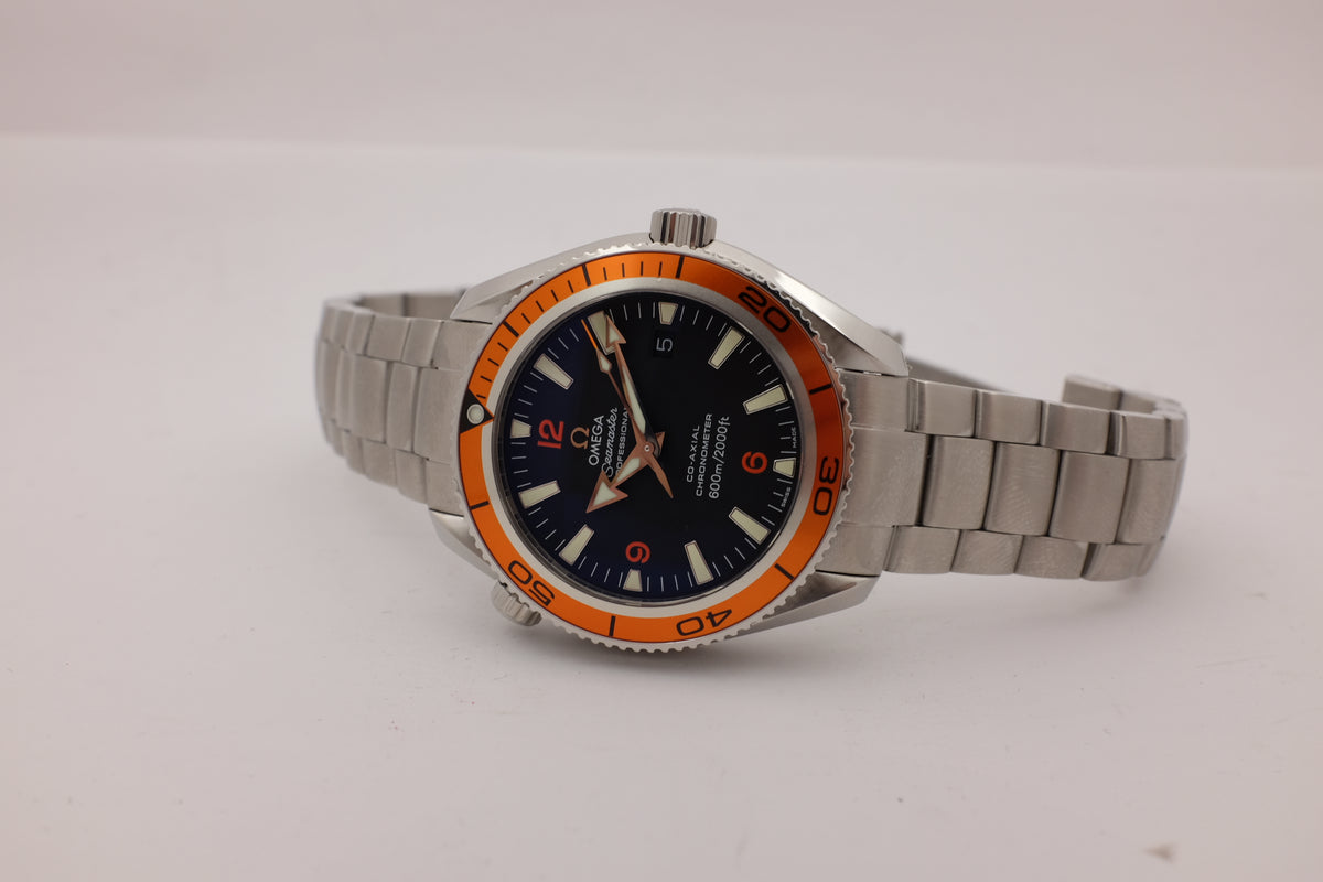 Omega Seamaster Planet Ocean Orange 42MM 2209.50.00 Box Papers