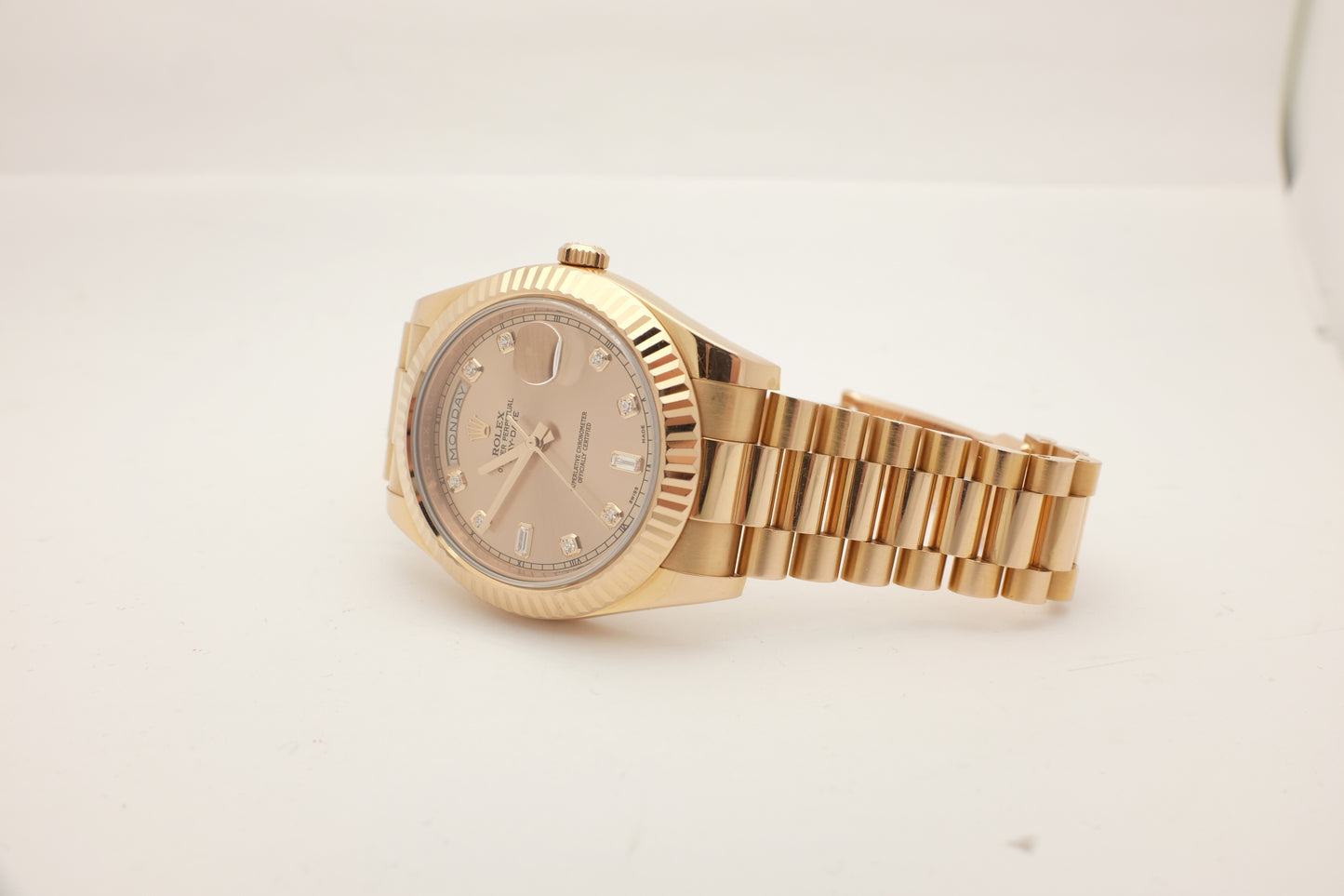 Rolex Day Date II President Rose Gold 41MM 218235 Box Papers 2018
