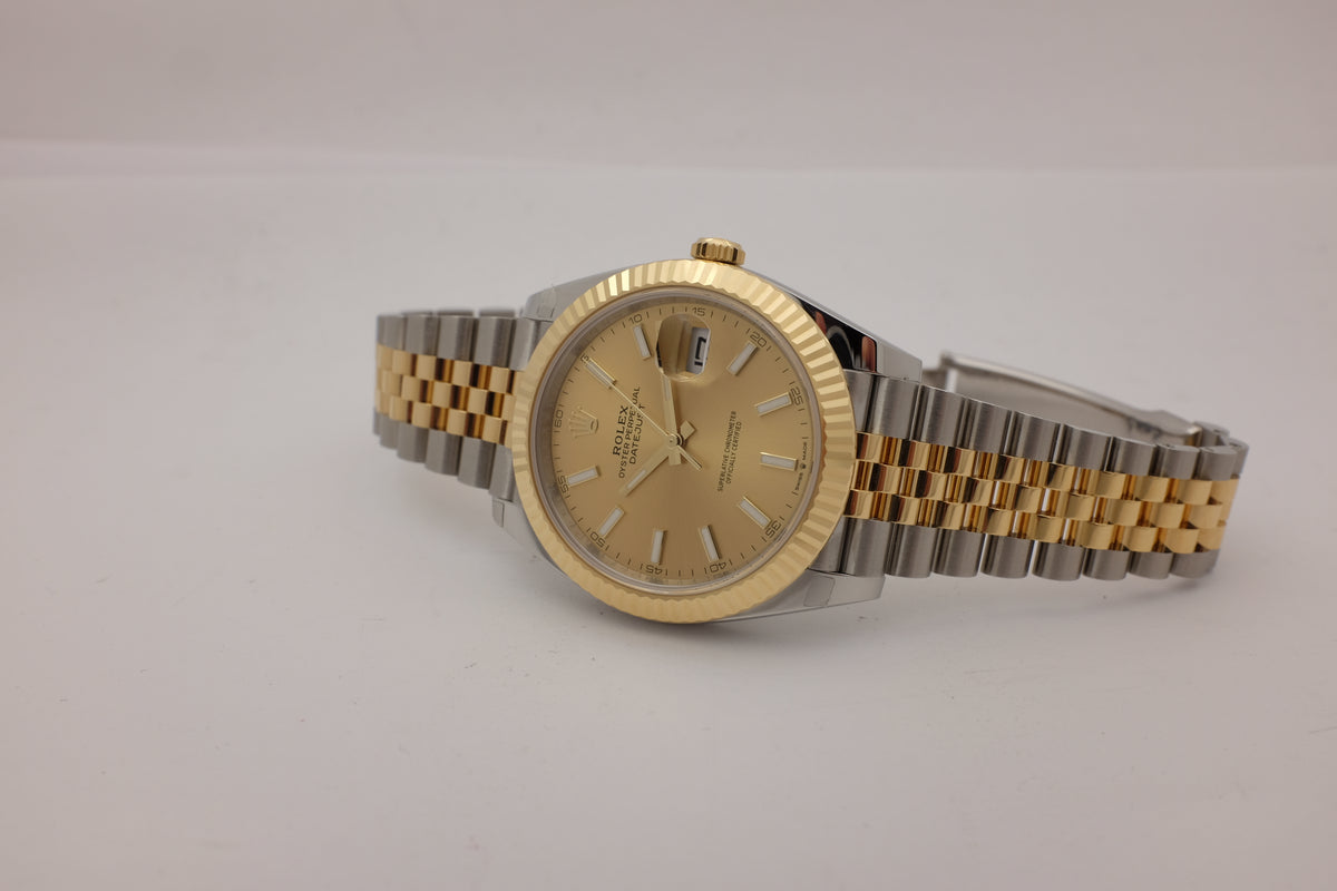Rolex Datejust Yellow Gold Steel 41MM 126333 Box Papers 2026