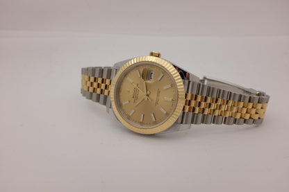 Rolex Datejust Yellow Gold Steel 41MM 126333 Box Papers 2026