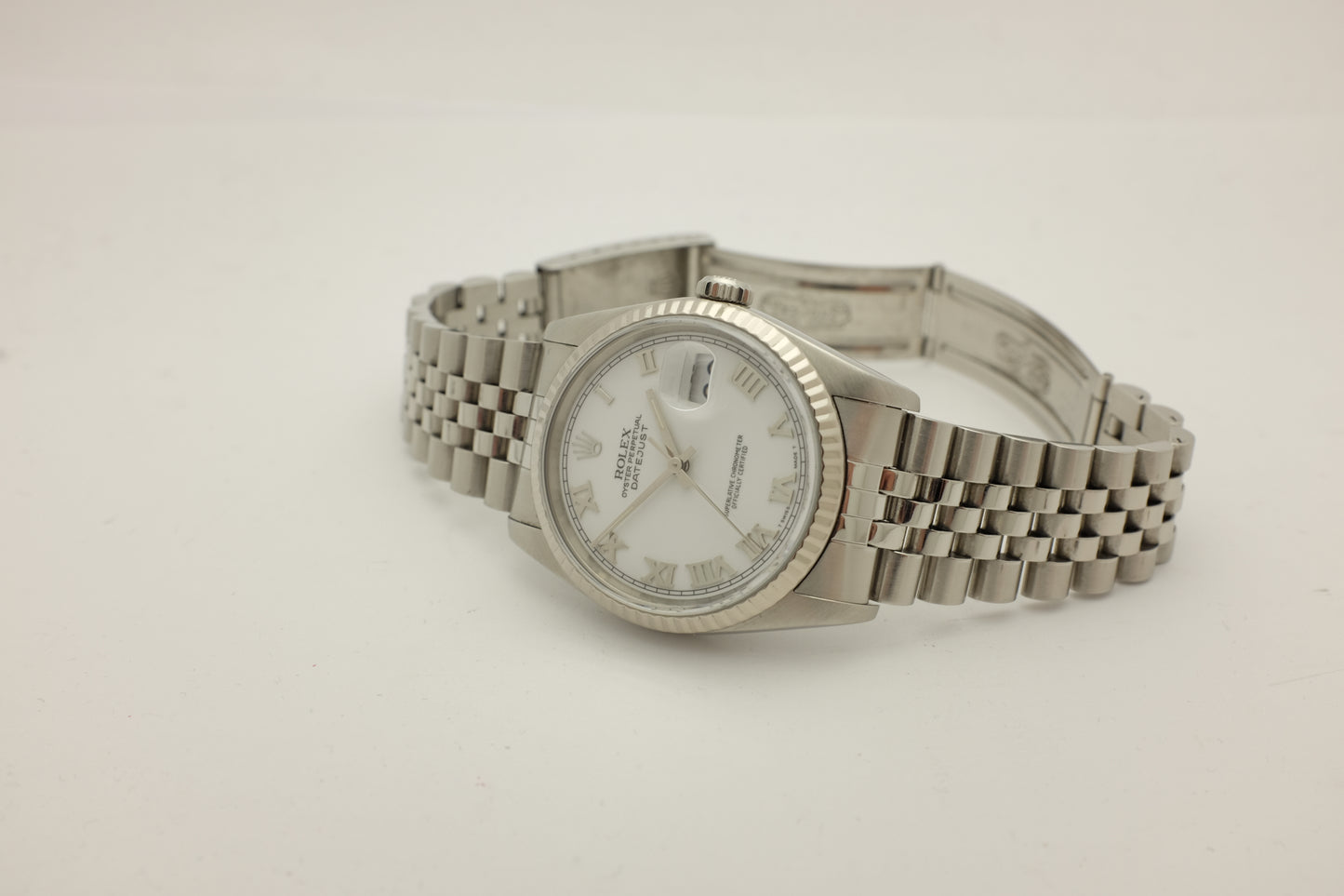 Rolex Datejust Steel Fluted Bezel 36MM 16014