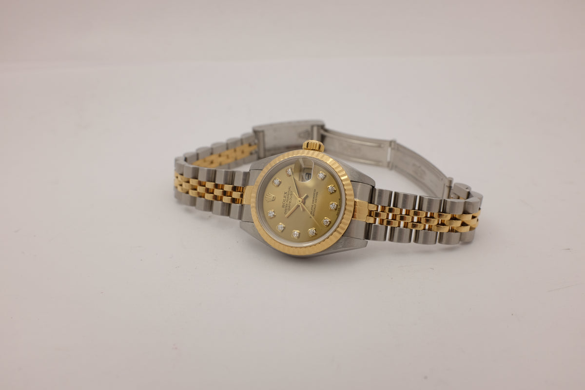 Rolex Datejust 18Kt Steel Jubilee Diamonds 26MM 79173