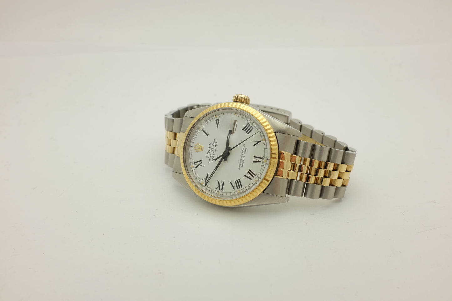 Rolex Datejust Gold And Steel Buckley Dial 36MM 16013