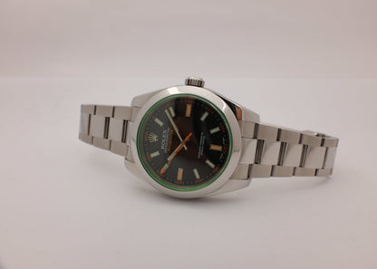 Rolex Milgauss Green Sapphire 40MM 116400GV