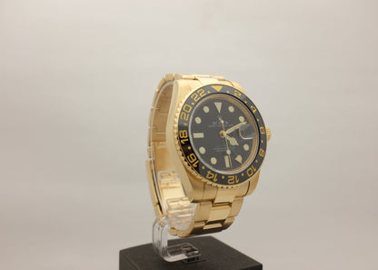 Rolex GMT Master II Ceramic Yellow Gold 116718 Box Papers 2008
