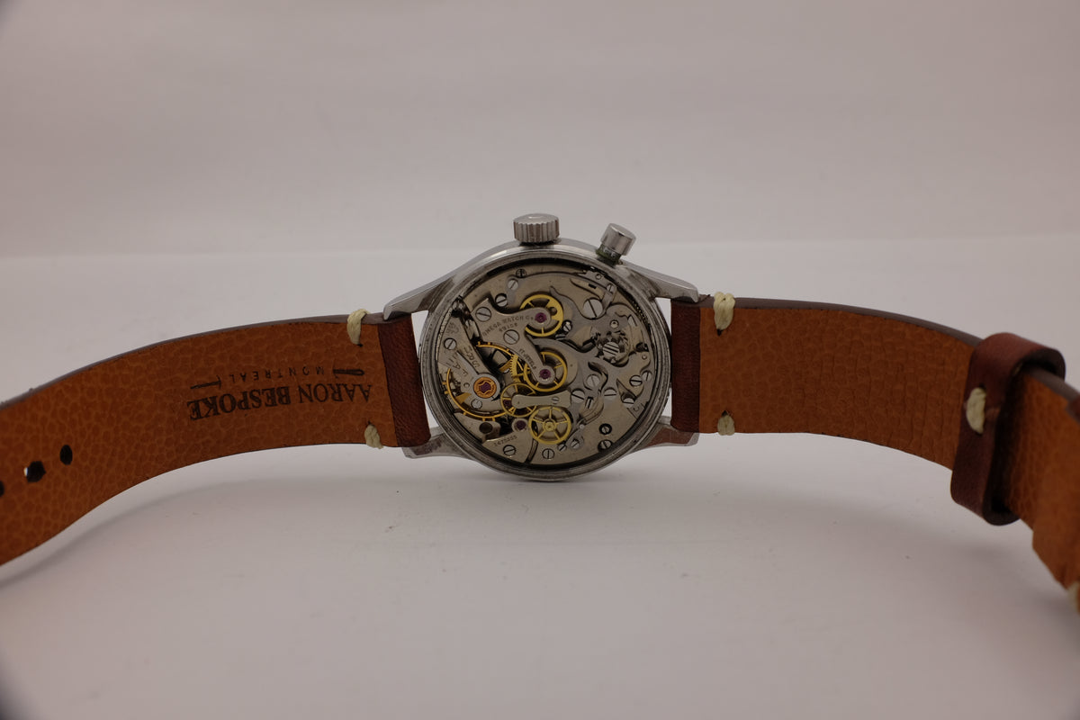 Omega RCAF Monopusher Chronograph 1960's 38MM