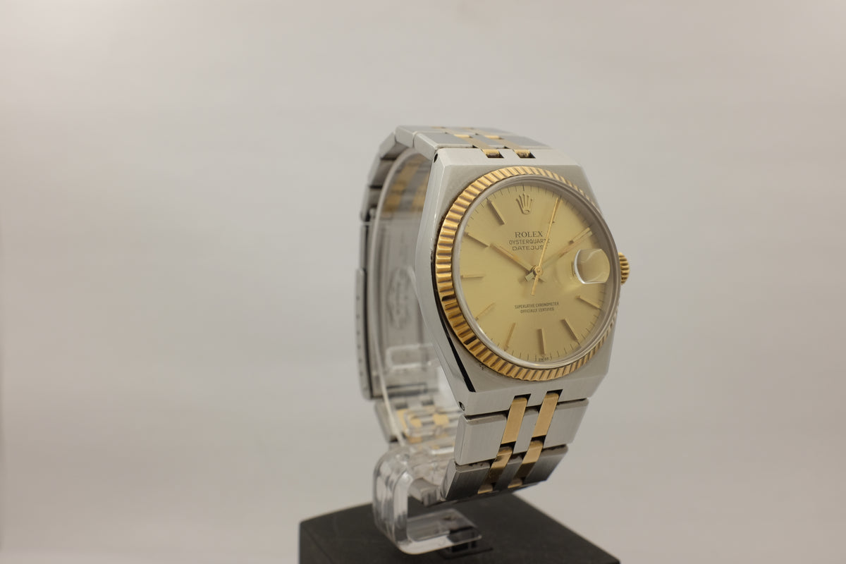 Rolex Oyster Quartz 18K Steel 36MM 17013